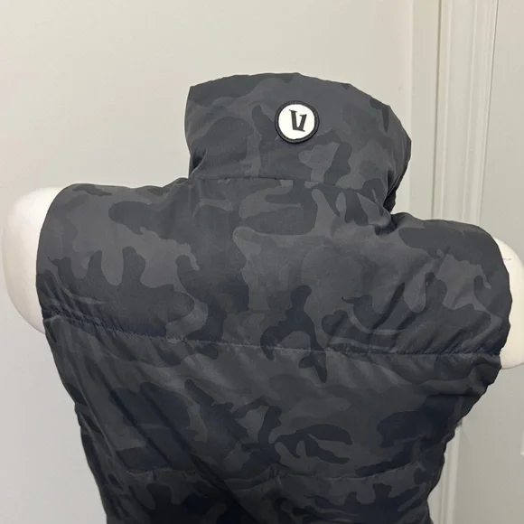 Vuori Black Camo Quilted Puffer Vest - Picture 11 of 16